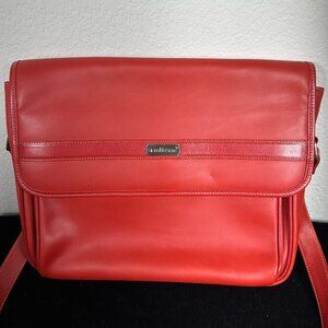 NEW Vintage Gianni Versace Genuine Leather Messenger Bag